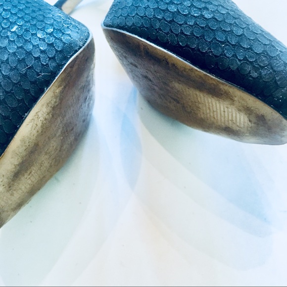 INC Snake Skin Leather Pumps - Picture 6 of 6